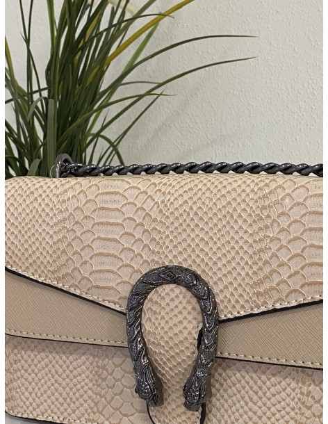 Bolso herradura beig 2