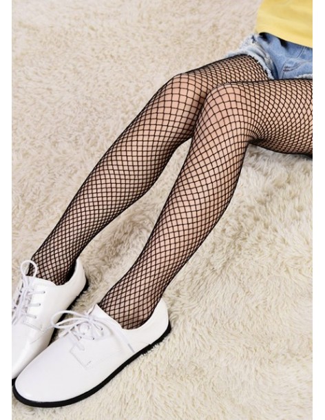 Medias negras rejilla pequeña