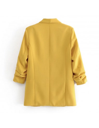 Blazer manga fruncida