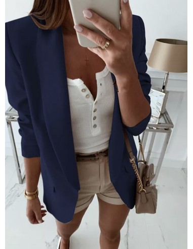 Blazer manga fruncida