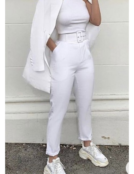 Pantalón PALOMA Blanco 2