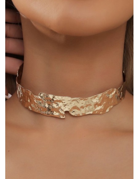 Choker bisuteria Gold