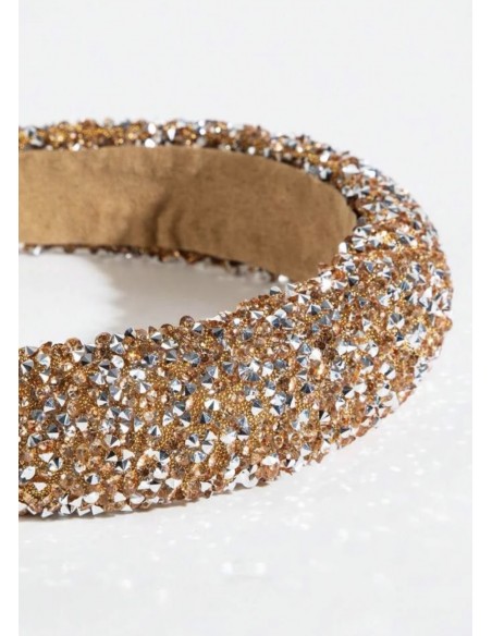 Diadema Cristales rose