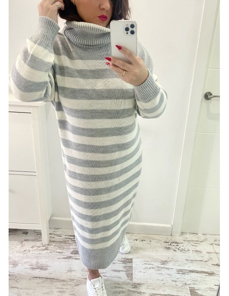 Vestido rayas Albita