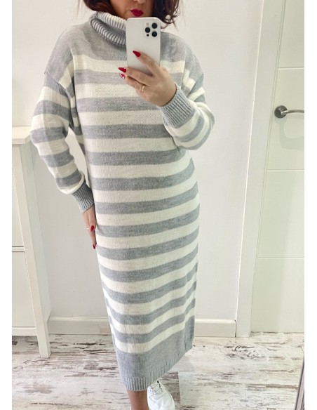 Vestido rayas Albita