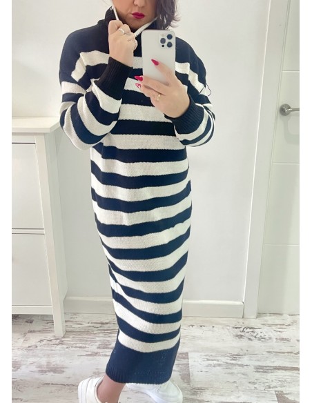 Vestido rayas Albita