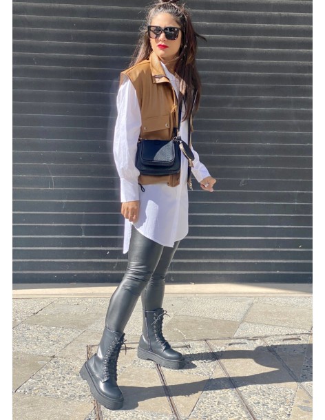 Leggins LATEX NEGRAS 2