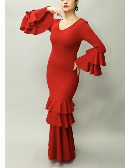 VESTIDO 2volantes FLAMENKA