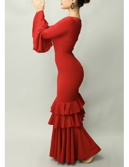 VESTIDO 2volantes FLAMENKA