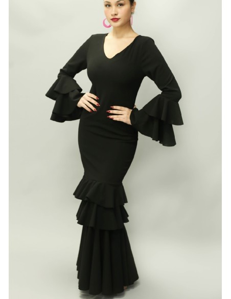 VESTIDO 2volantes FLAMENKA