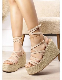 Sandalias cuerdas BEIG