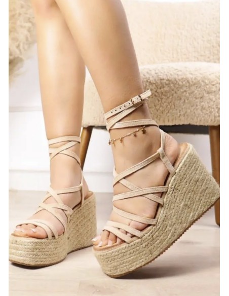 Sandalias cuerdas BEIG