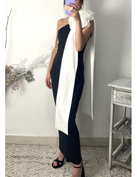 Vestido GANKO FIESTA BICOLOR