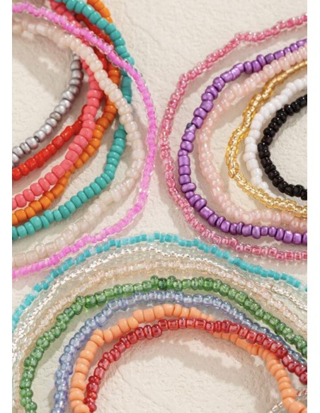 Pack Pulseras colorines