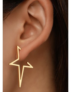 Mini pendientes Acero