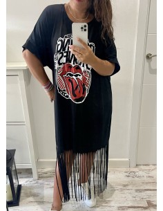 Vestido ROLLING BIG flecos