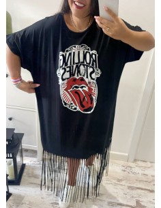 Vestido ROLLING BIG flecos 2