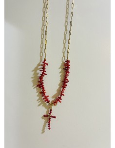 Colgante ACERO CRUZ 2