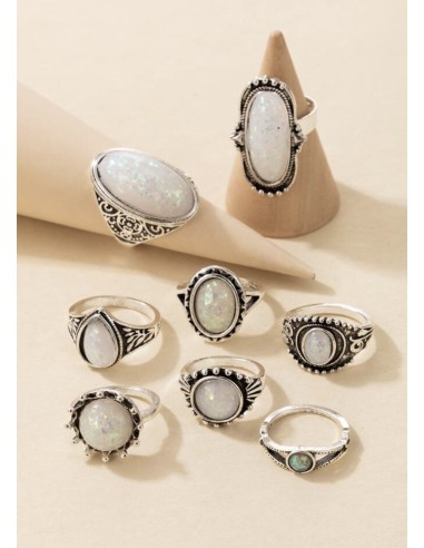 Pack anillos WHITE KE