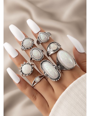 Pack anillos WHITE KE