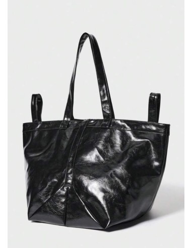 BOLSO maxi Polipiel negro