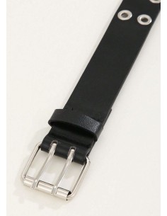 Cinturón doble aretes PLATA 2