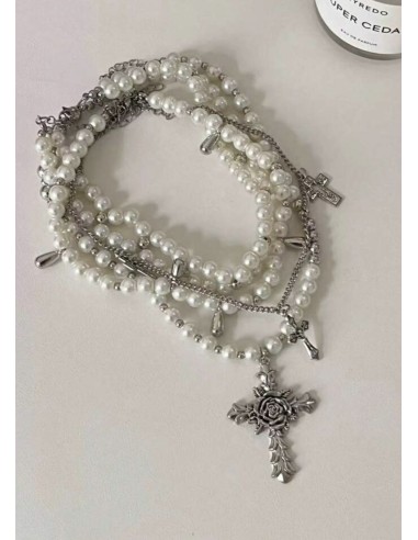 Colgante PERLAS CRUZ