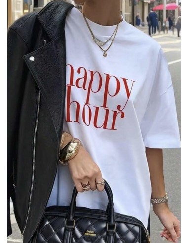 Camiseta OVER HAPPY HOUR