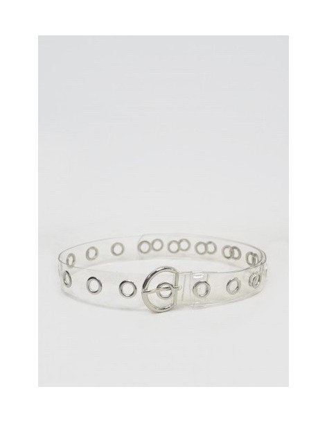 Cinturón transparente