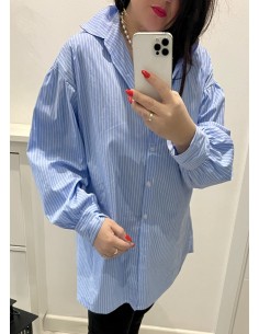 Camisa oversize rayas