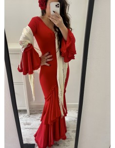 VESTIDO PRIEGO FLAMENKA