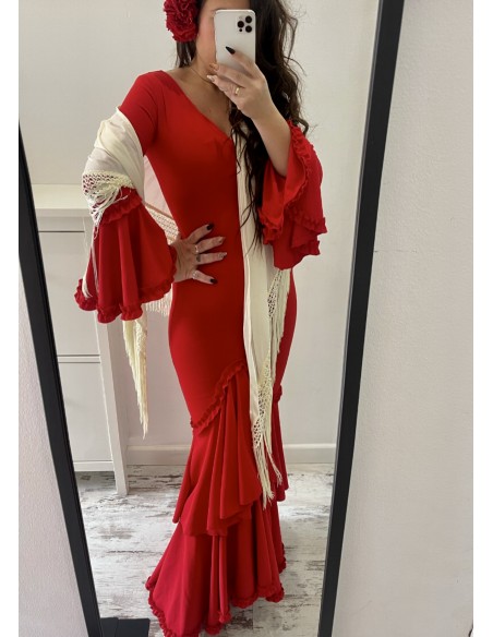 VESTIDO PRIEGO FLAMENKA