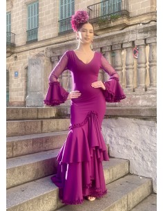 VESTIDO PRIEGO PLUMETTI Buganvilla