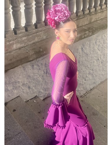 VESTIDO PRIEGO PLUMETTI Buganvilla