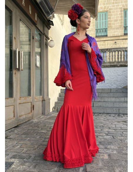 VESTIDO CLAVEL FLAMENKA