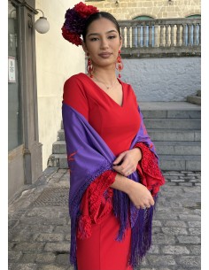 VESTIDO CLAVEL FLAMENKA 2