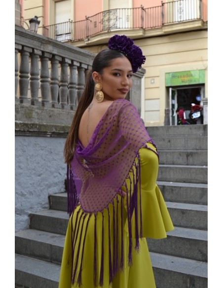 Mantoncillo Flamenca plumetti