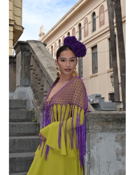 Mantoncillo Flamenca plumetti