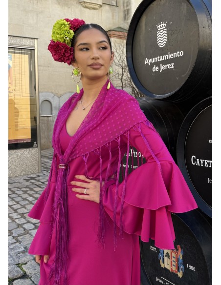 Mantoncillo Flamenca plumetti