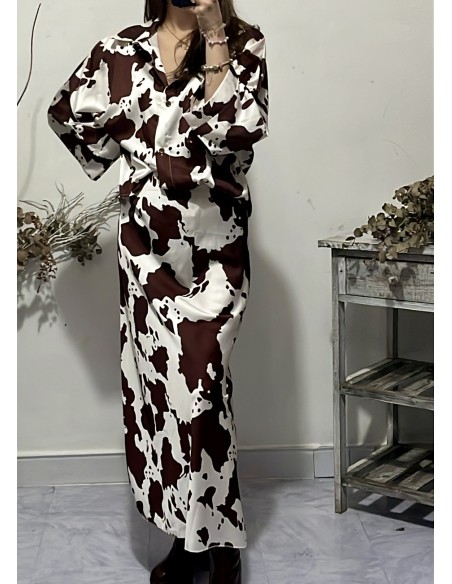 Falda satinada COW 25