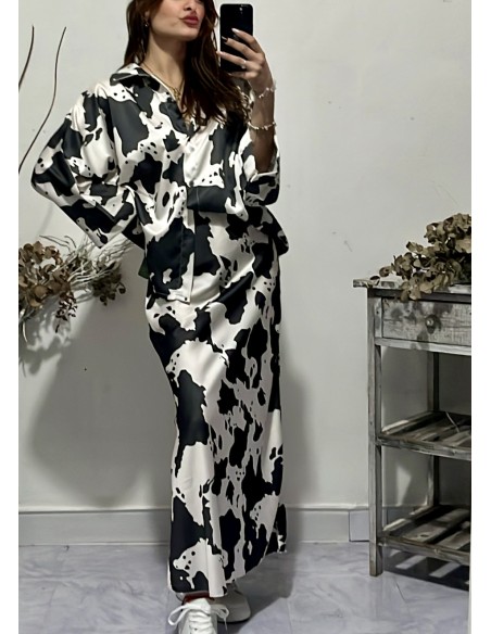 Camisa satinada COW 25