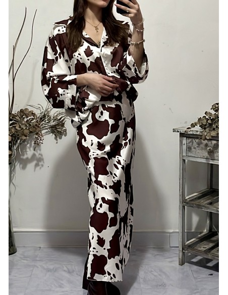 Camisa satinada COW 25