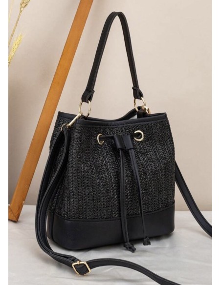 Bolso bombonera negra