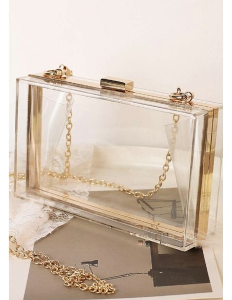 Cartera FIESTA TRANSPARENTE