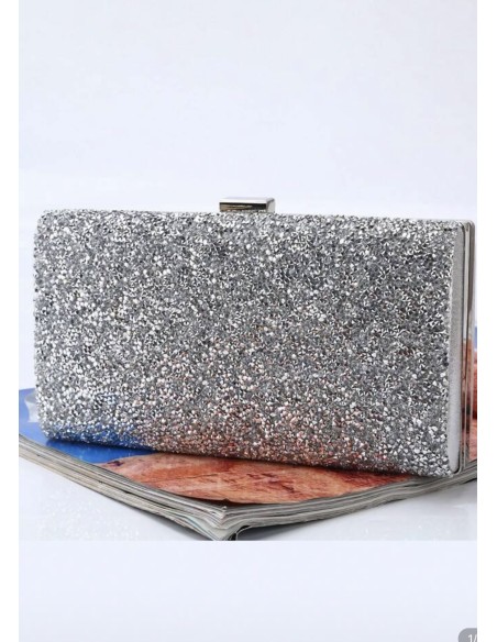 Cartera FIESTA PLATEADA