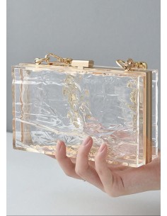 Cartera FIESTA TRANSPARENTE