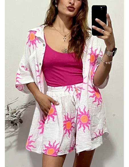 Conjunto SOL BAMBULA CAMISA