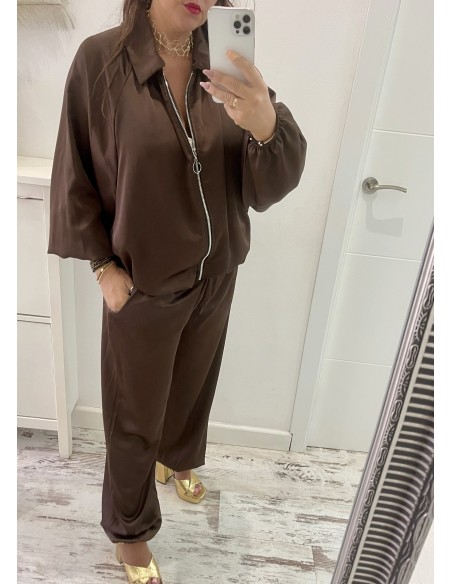 Conjunto Bomber saty