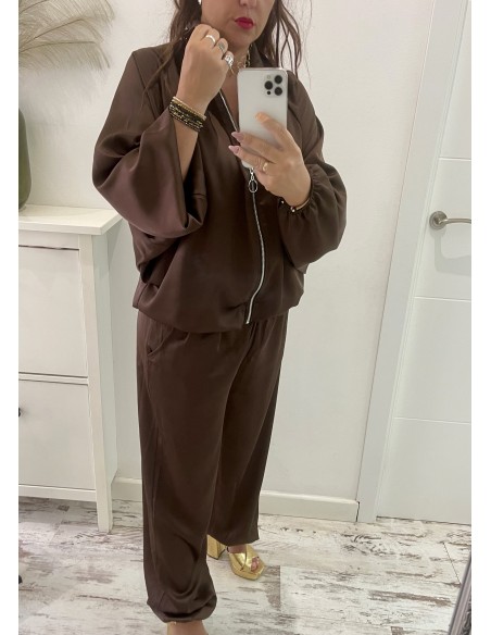 Conjunto Bomber saty