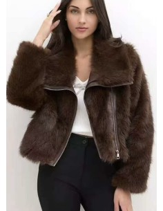 Cazadora PELOS polipiel